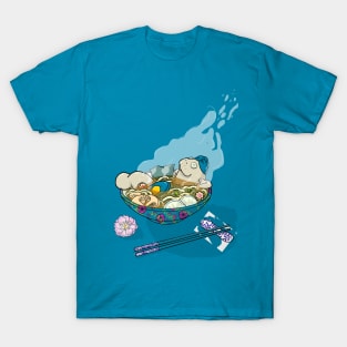 Ramen onsen manatee T-Shirt